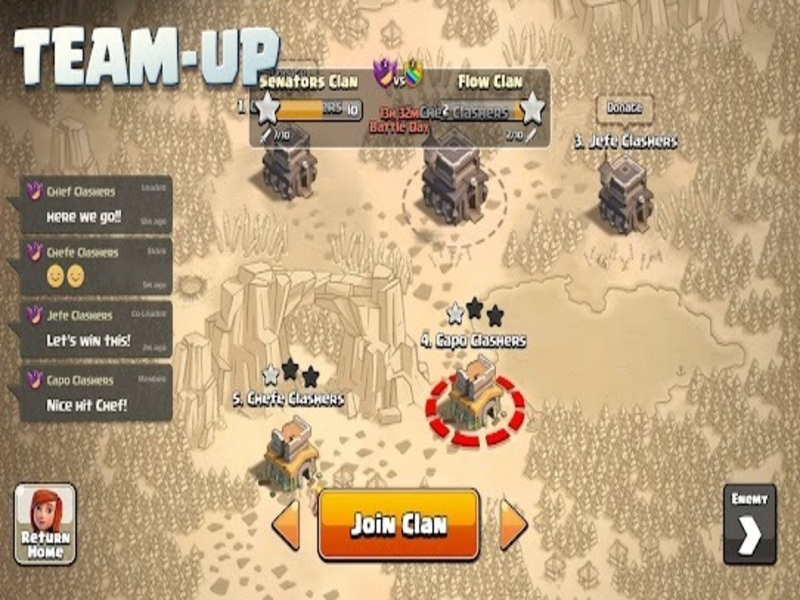 Tham Gia Clan Và Chiến Tranh Clan