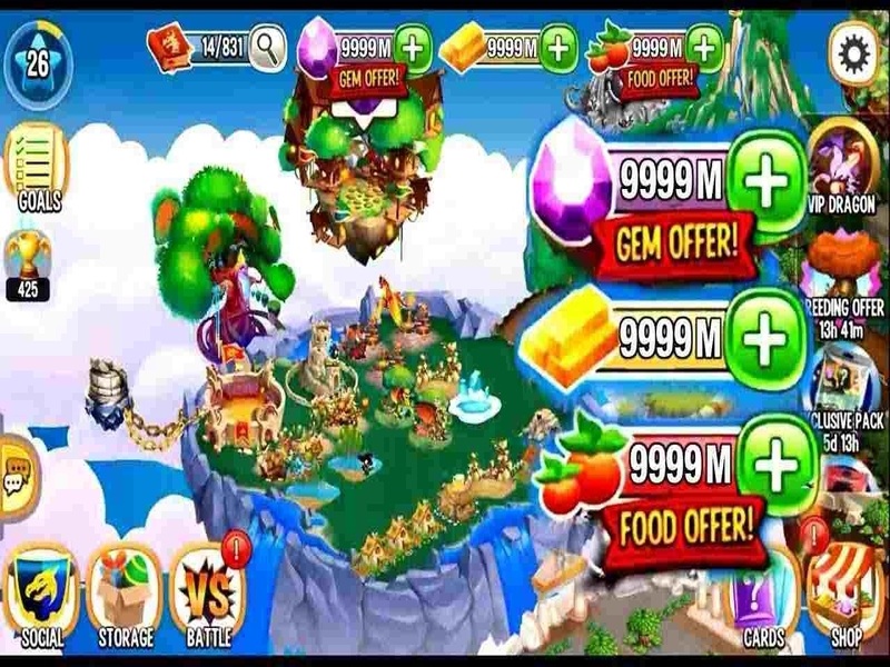 Các Tính Năng MOD Của Game Dragon City