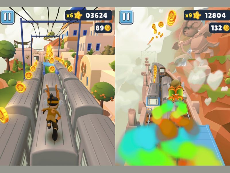 Tính Năng Nổi Bật Trong Phiên Bản Hack Game Subway Surfers