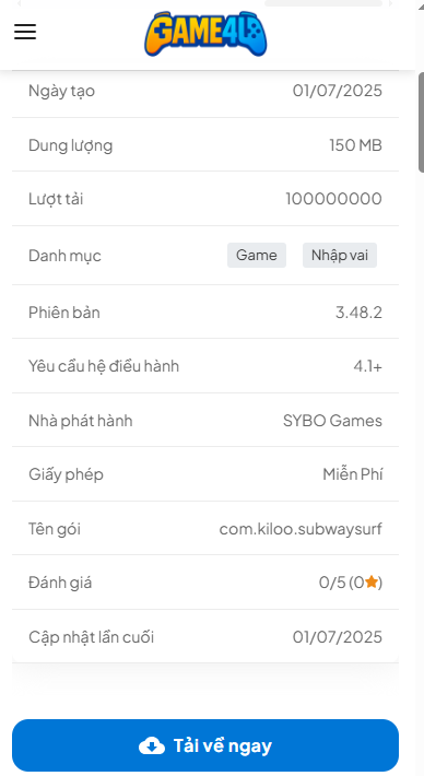 Hướng Dẫn Tải Và Cài Đặt Hack Game Subway Surfers