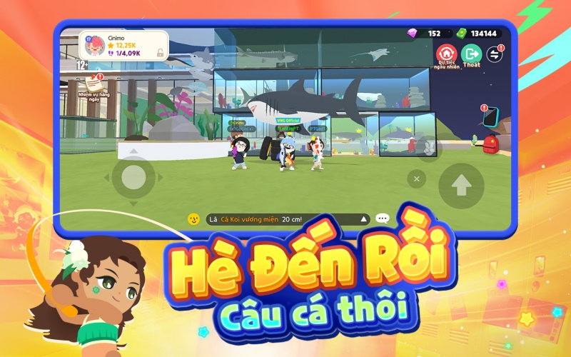 Câu cá tại nhiều khu vực trên đảo Kaia