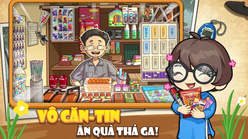 Bối cảnh xóm nhỏ Việt Nam đầu những năm 2000