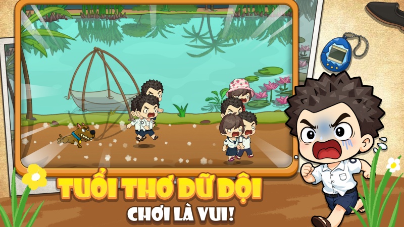 Mini game lấy cảm hứng từ trò chơi tuổi thơ